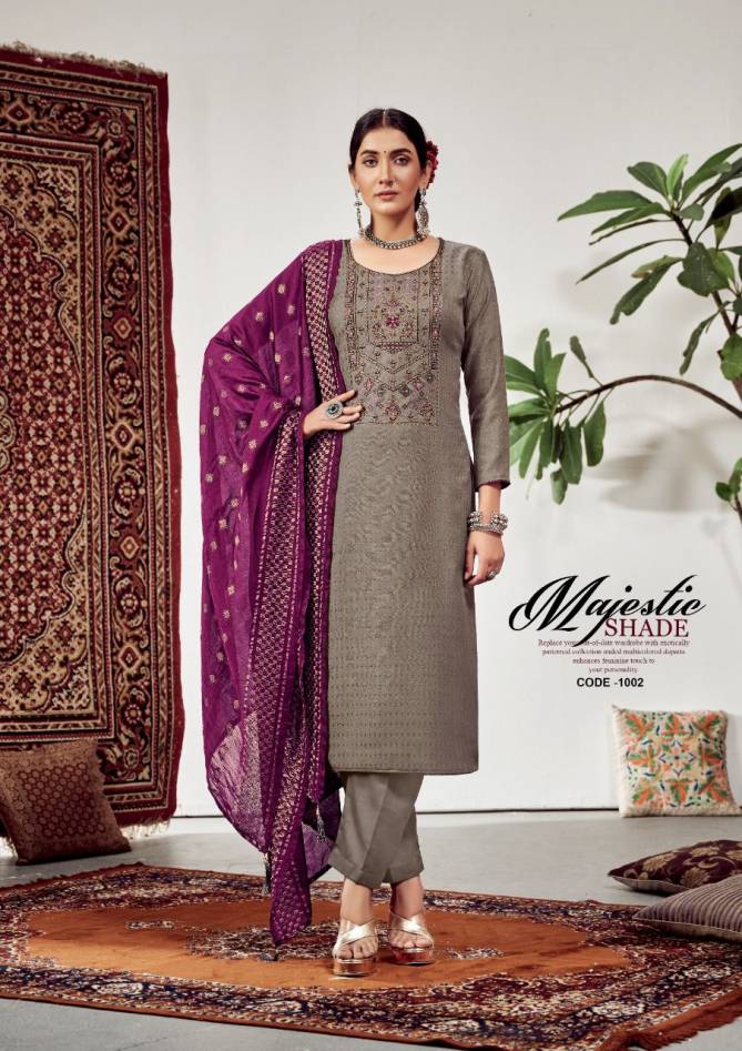 Roli Moli Lahja Winter Ethnic Wear Exclusive Designer Pashmina Dress Collection